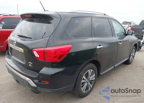 2018 Nissan Pathfinder Sl from USA, damaged, VIN 5N1DR2MMXJC609401